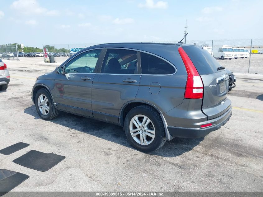 2011 Honda Cr-V Ex-L VIN: 5J6RE3H73BL057283 Lot: 39389515