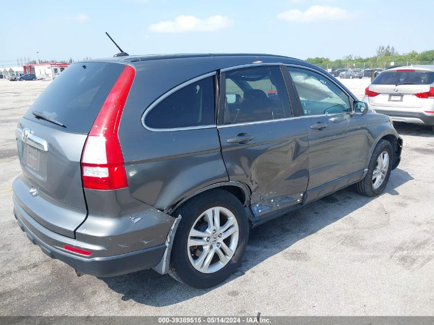 2011 Honda Cr-V Ex-L VIN: 5J6RE3H73BL057283 Lot: 39389515