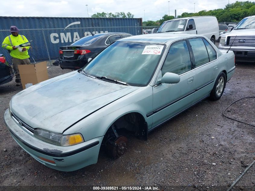 1992 Honda Accord Lx/Ex VIN: JHMCB7659NC021176 Lot: 39389521