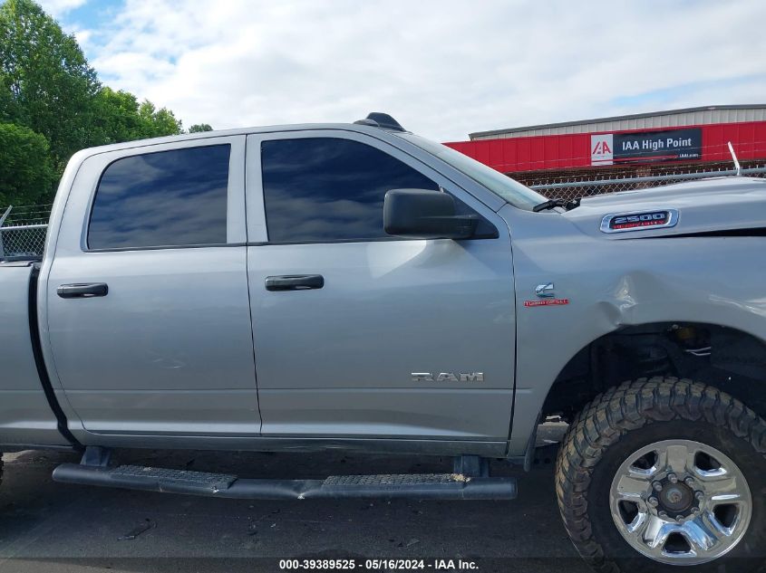 2022 Ram 2500 Tradesman 4X4 6'4 Box VIN: 3C6UR5CL6NG250931 Lot: 39389525