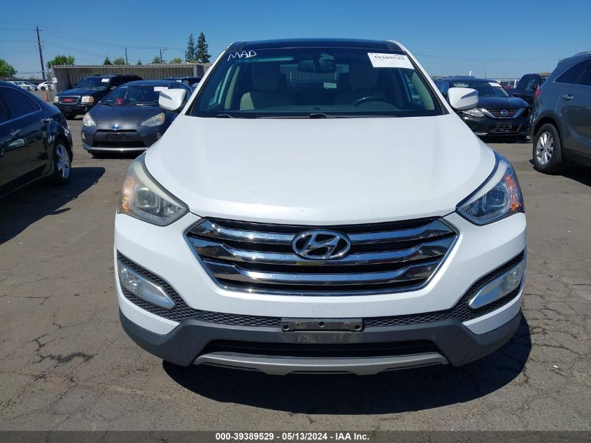 2013 Hyundai Santa Fe Sport 2.0T VIN: 5XYZW3LA2DG071261 Lot: 39389529