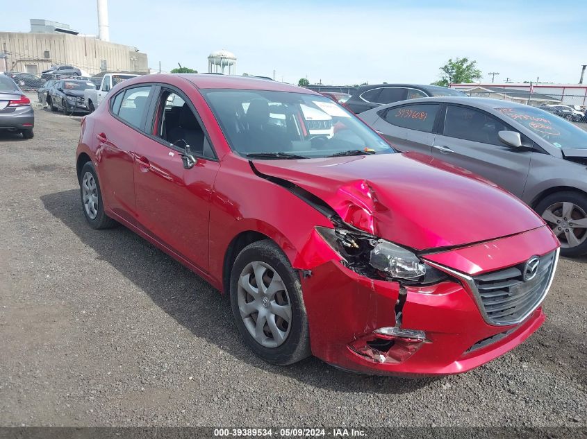 2015 MAZDA MAZDA3 I SPORT - JM1BM1K73F1268735