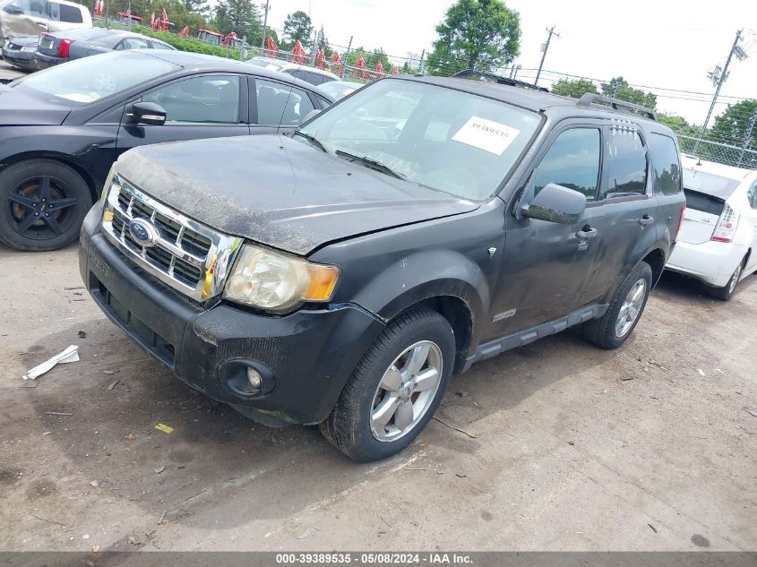 2008 Ford Escape Xlt VIN: 1FMCU93138KE37755 Lot: 39389535