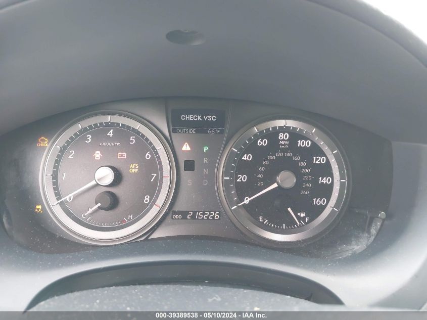 2007 Lexus Es 350 VIN: JTHBJ46G872015926 Lot: 39389538