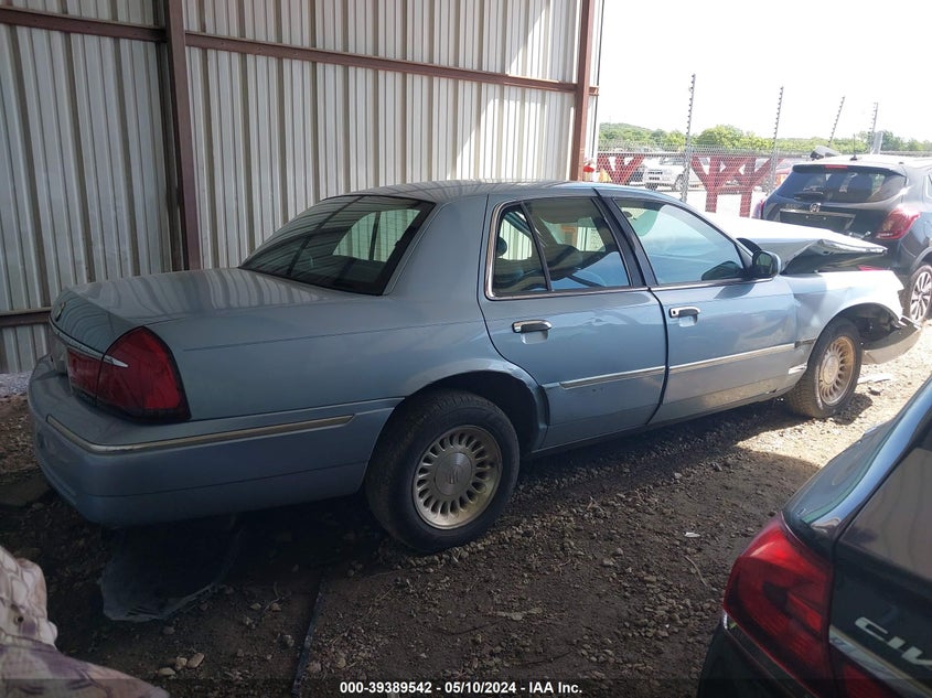 1999 Mercury Grand Marquis Ls VIN: 2MEFM75W4XX649265 Lot: 39389542