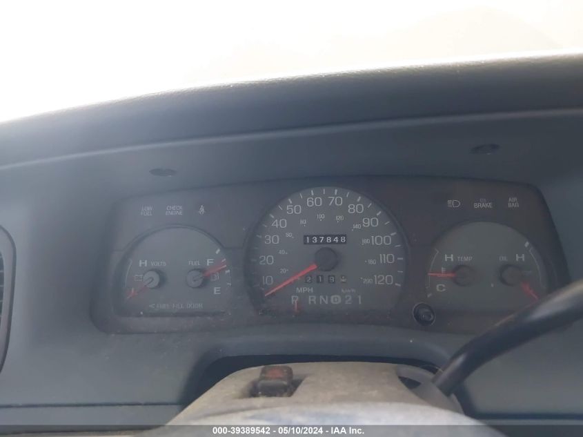 1999 Mercury Grand Marquis Ls VIN: 2MEFM75W4XX649265 Lot: 39389542