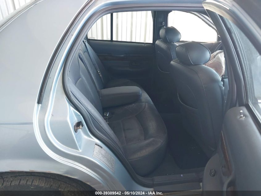 1999 Mercury Grand Marquis Ls VIN: 2MEFM75W4XX649265 Lot: 39389542