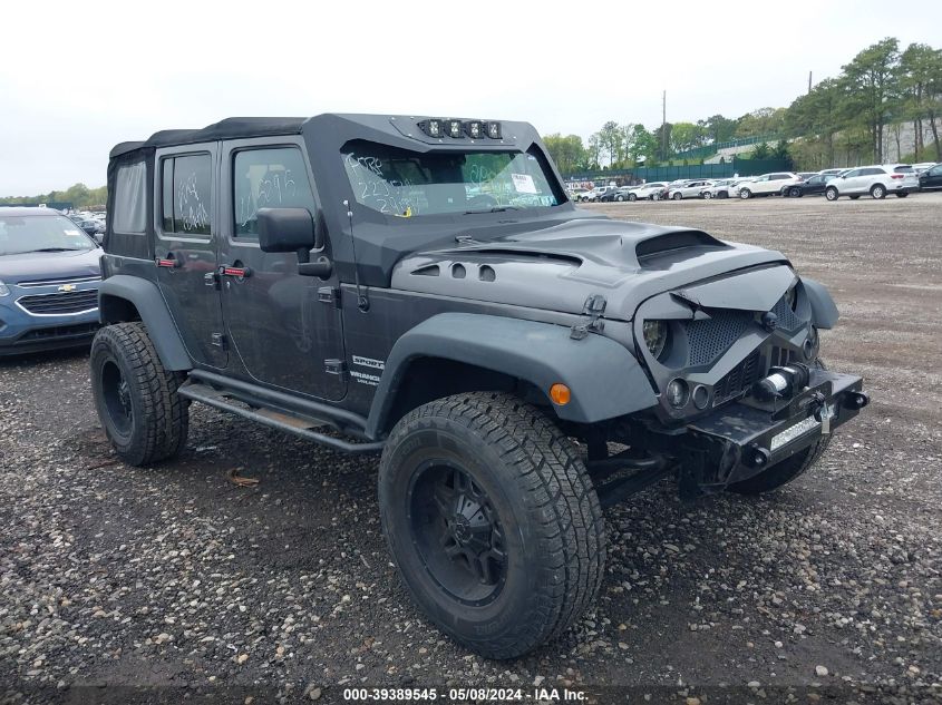 2017 Jeep Wrangler Unlimited Sport 4X4 VIN: 1C4BJWDG8HL632240 Lot: 39389545