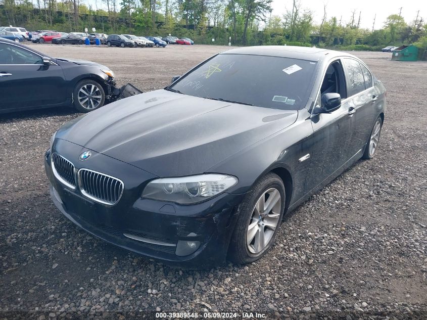 2013 BMW 528I xDrive VIN: WBAXH5C51DDW14630 Lot: 39389548