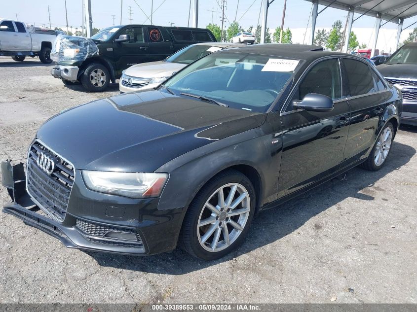 2015 Audi A4 2.0T Premium VIN: WAUBFAFL6FN021913 Lot: 39389553