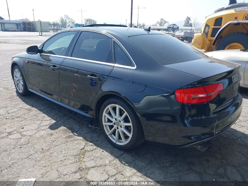 2015 Audi A4 2.0T Premium VIN: WAUBFAFL6FN021913 Lot: 39389553