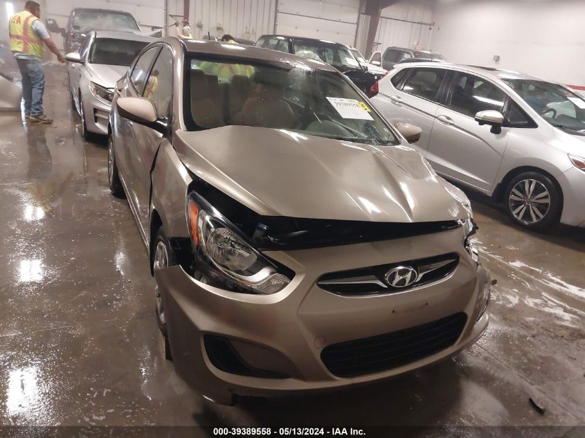 2013 Hyundai Accent Gls VIN: KMHCT4AE2DU402456 Lot: 39389558