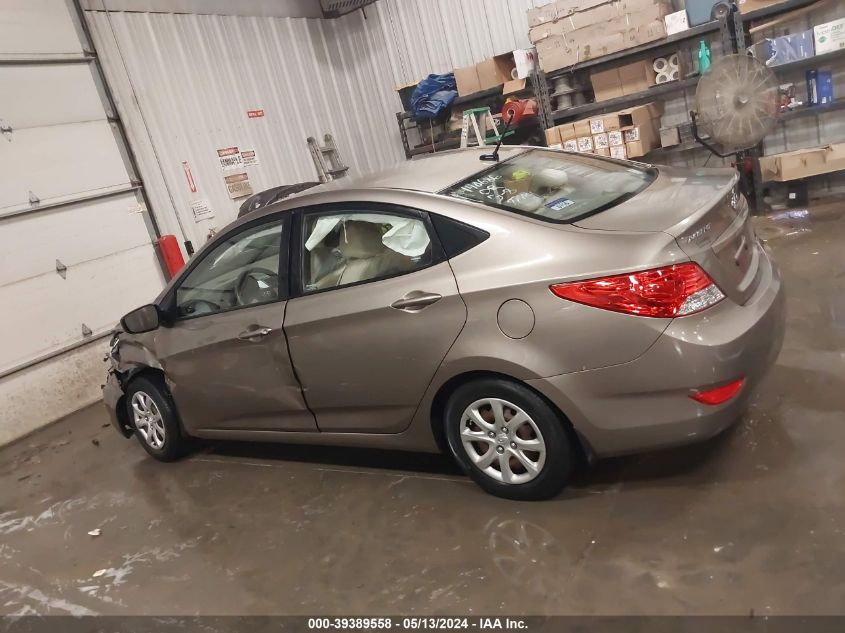 2013 Hyundai Accent Gls VIN: KMHCT4AE2DU402456 Lot: 39389558