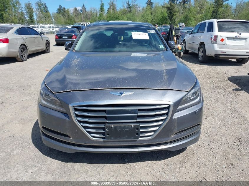 2015 Hyundai Genesis 3.8 VIN: KMHGN4JE3FU034433 Lot: 39389559