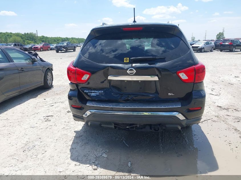 2017 Nissan Pathfinder Sl VIN: 5N1DR2MN0HC615825 Lot: 39389579