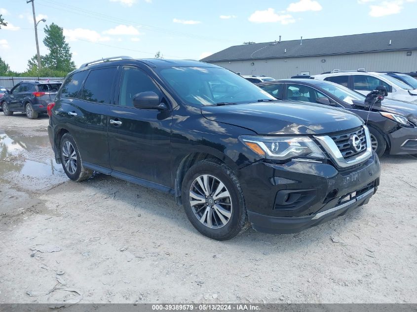 2017 Nissan Pathfinder Sl VIN: 5N1DR2MN0HC615825 Lot: 39389579