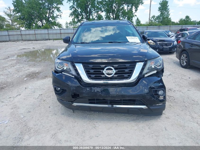 2017 Nissan Pathfinder Sl VIN: 5N1DR2MN0HC615825 Lot: 39389579