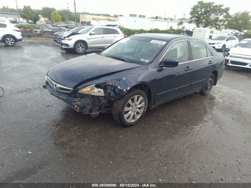 2007 Honda Accord 3.0 Ex VIN: 1HGCM66577A009260 Lot: 39389590