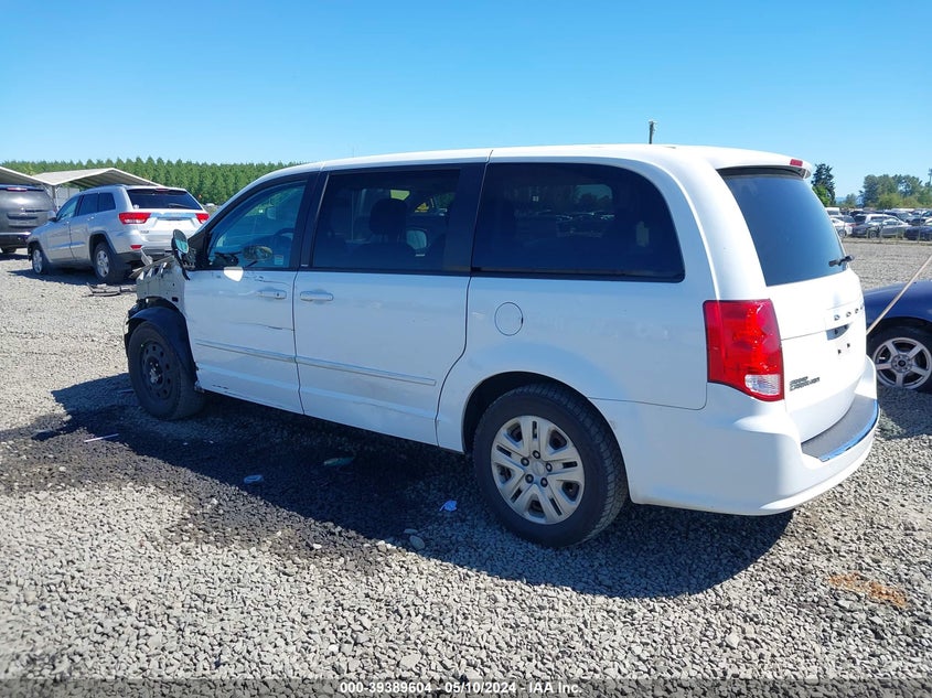 2014 DODGE GRAND CARAVAN SE - 2C4RDGBG5ER113745