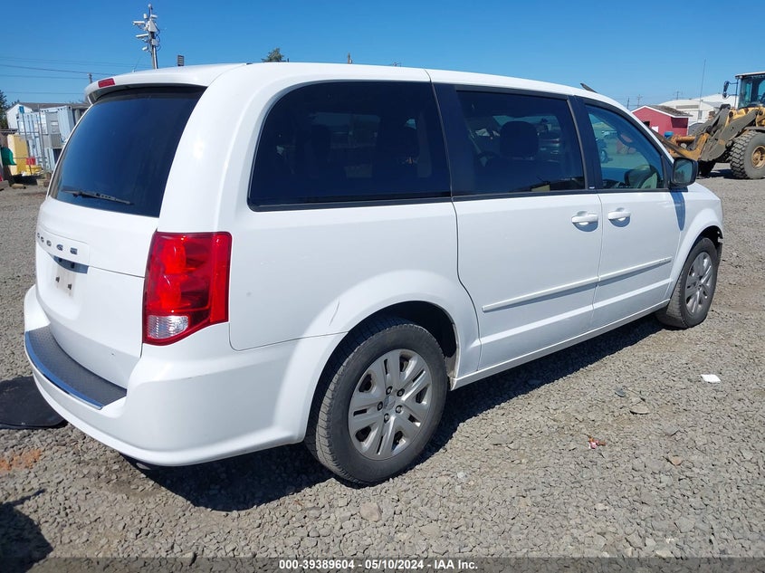 2014 DODGE GRAND CARAVAN SE - 2C4RDGBG5ER113745