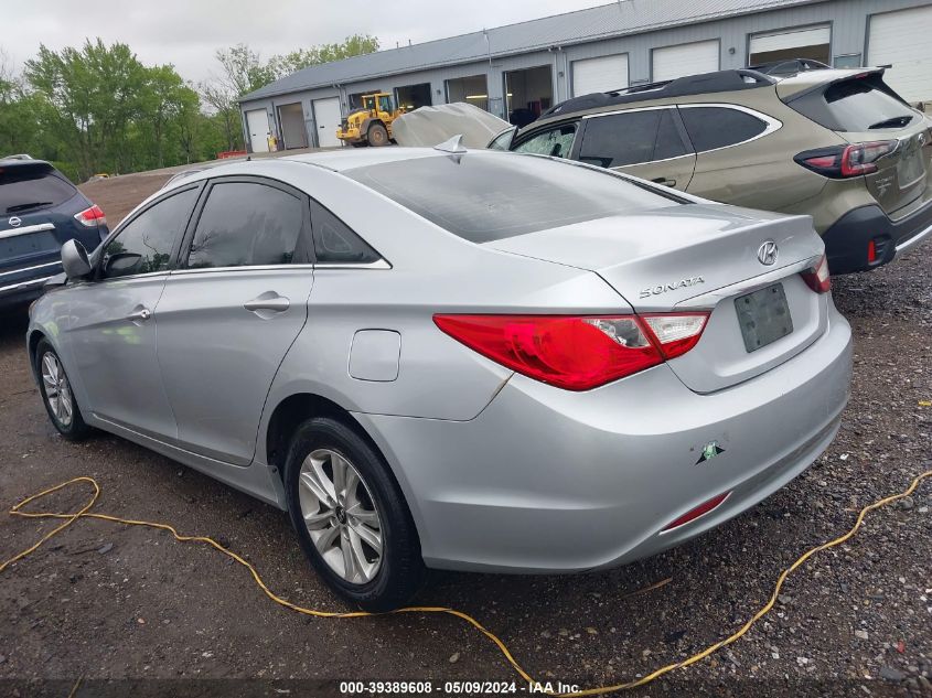 2012 Hyundai Sonata Gls VIN: 5NPEB4AC3CH358569 Lot: 39389608