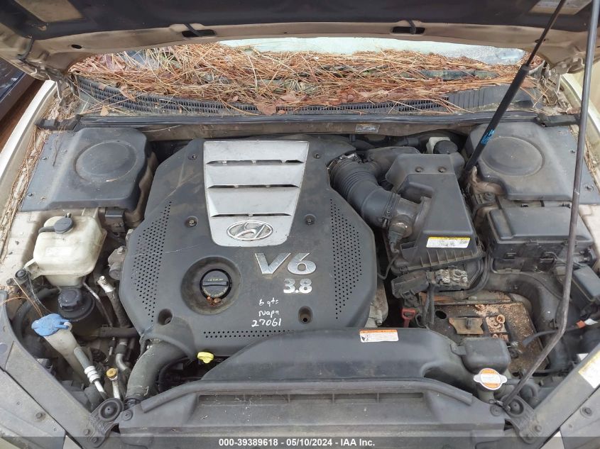 2007 Hyundai Azera Limited/Se VIN: KMHFC46F27A190839 Lot: 39389618