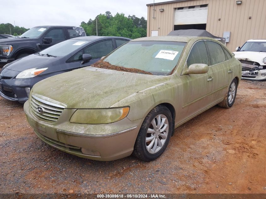 2007 Hyundai Azera Limited/Se VIN: KMHFC46F27A190839 Lot: 39389618