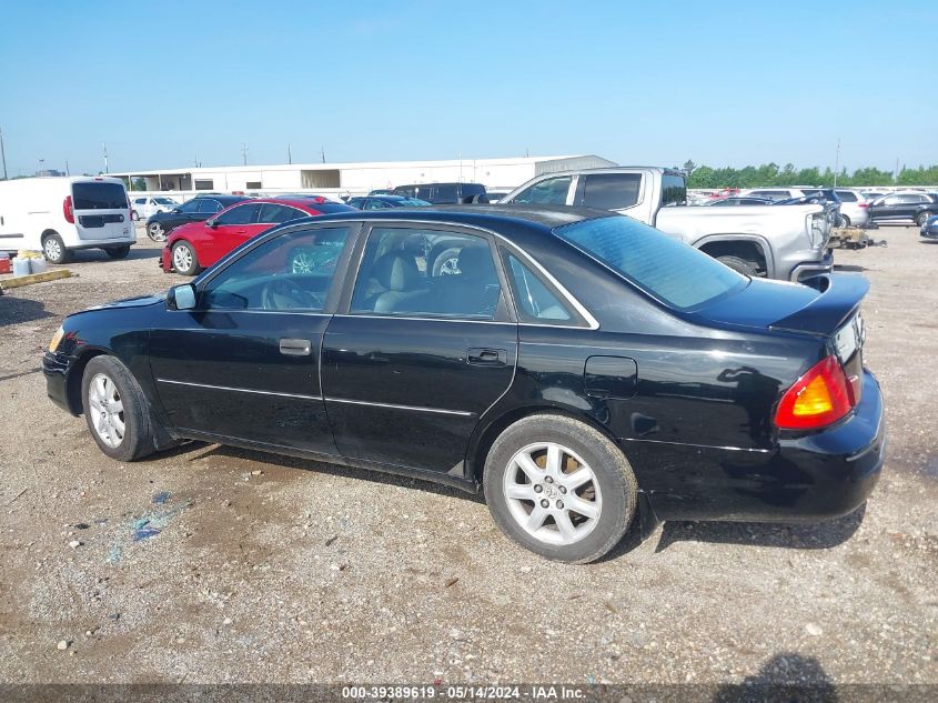 2002 Toyota Avalon Xls VIN: 4T1BF28B12U237032 Lot: 39389619