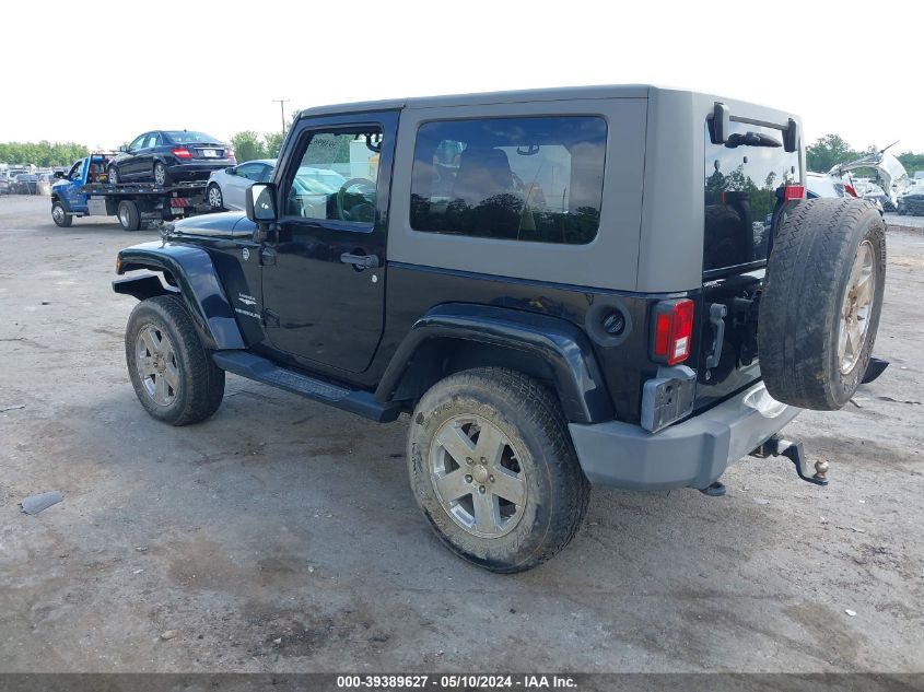 2010 Jeep Wrangler Sahara VIN: 1J4GA5D19AL112852 Lot: 39389627