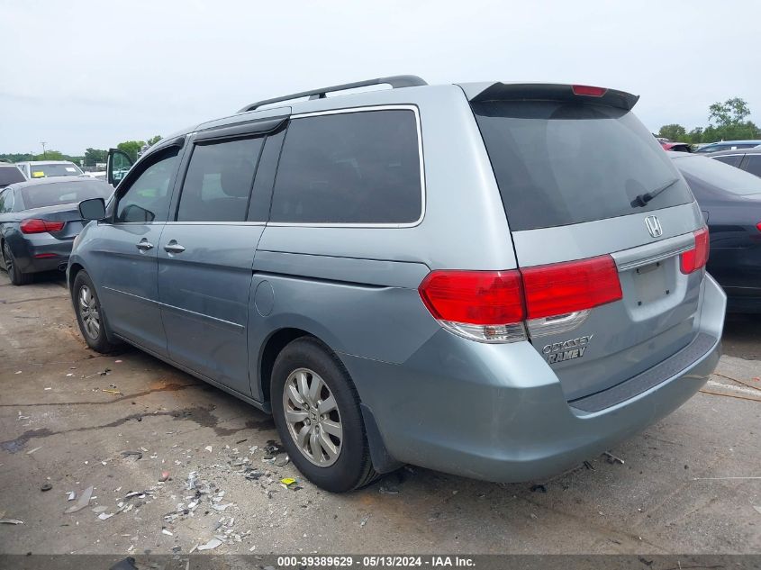 2010 Honda Odyssey Ex VIN: 5FNRL3H47AB001009 Lot: 39389629