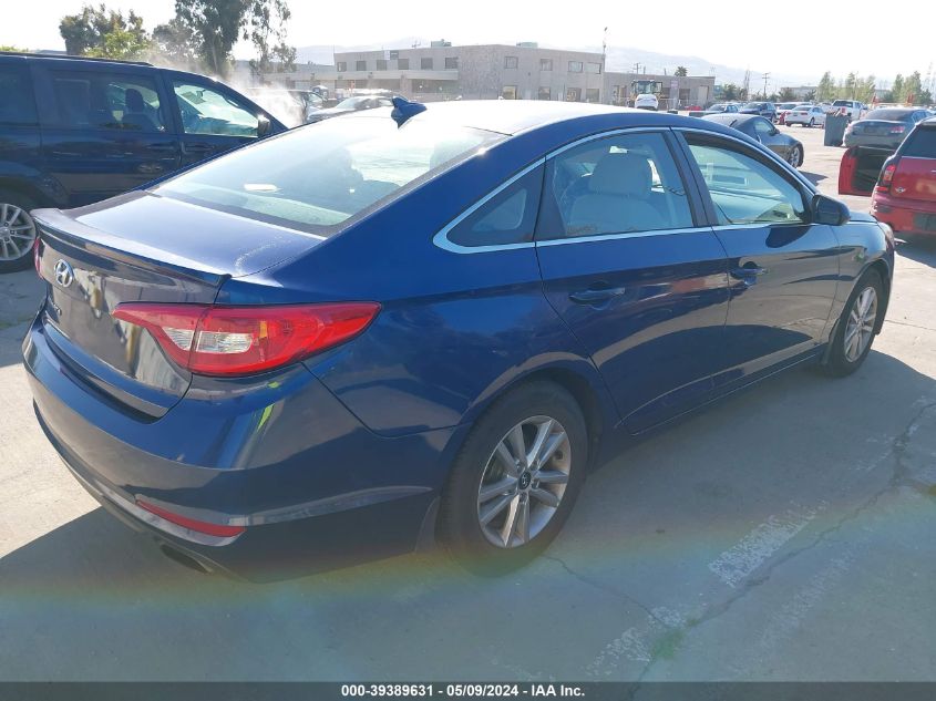 2016 HYUNDAI SONATA - 5HPE24AF1GH330477