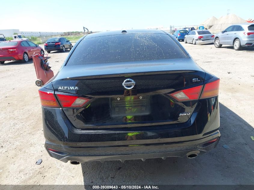 2022 Nissan Altima Sl Intelligent Awd VIN: 1N4BL4EW2NN406432 Lot: 39389643