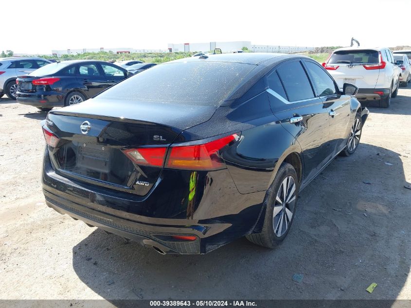 2022 Nissan Altima Sl Intelligent Awd VIN: 1N4BL4EW2NN406432 Lot: 39389643