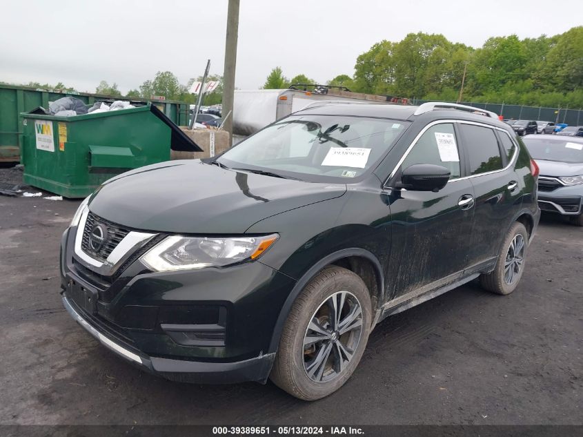 2019 Nissan Rogue S/Sl/Sv VIN: 5N1AT2MV2KC726999 Lot: 39389651