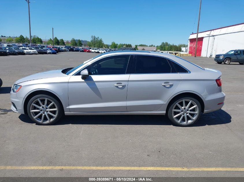 2015 Audi A3 2.0T Premium VIN: WAUEFGFF4F1087992 Lot: 39389671