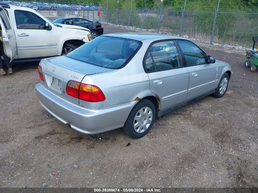 2000 Honda Civic Value Package VIN: 2HGEJ661XYH510418 Lot: 39389674