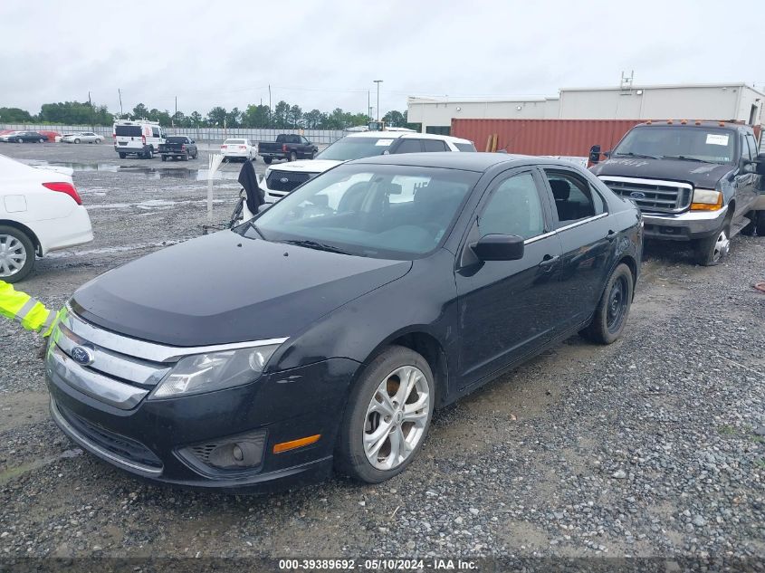 2012 Ford Fusion Se VIN: 3FAHP0HGXCR445727 Lot: 39389692