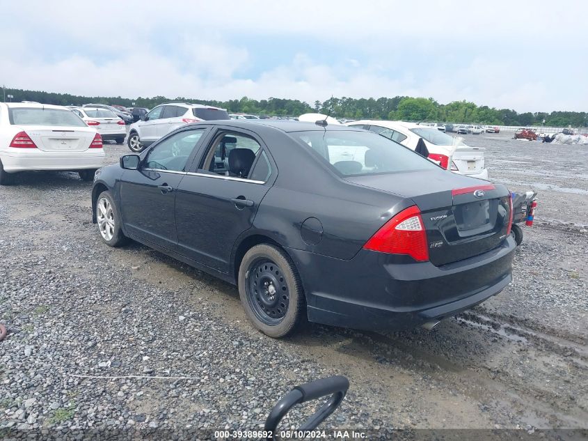 2012 Ford Fusion Se VIN: 3FAHP0HGXCR445727 Lot: 39389692