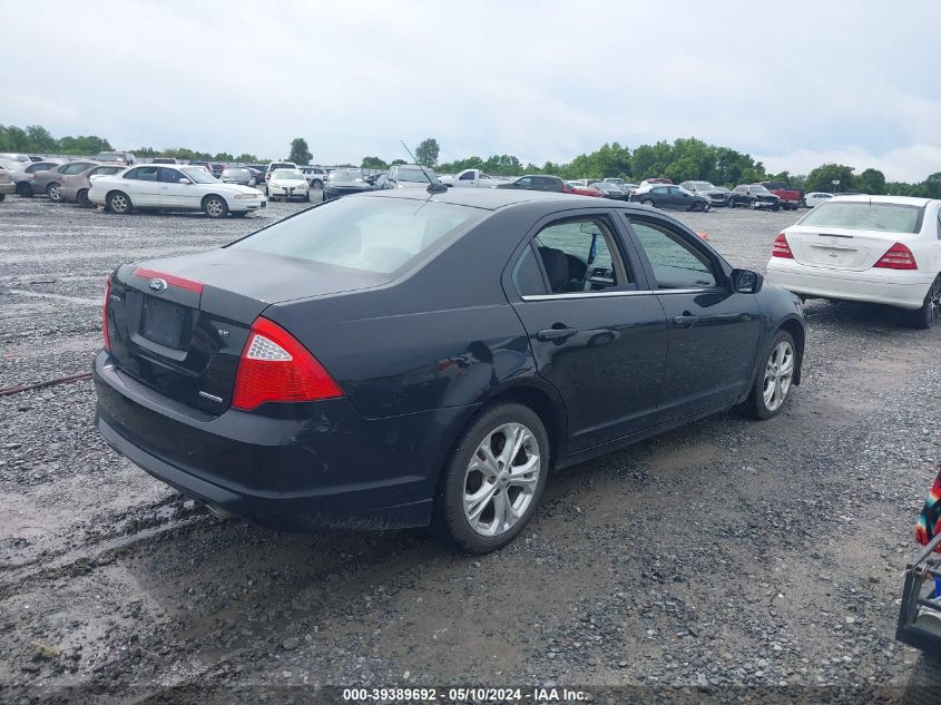 2012 Ford Fusion Se VIN: 3FAHP0HGXCR445727 Lot: 39389692