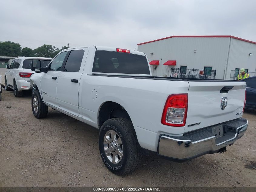 2023 Ram 2500 Big Horn 4X4 6'4 Box VIN: 3C6UR5DJ6PG576390 Lot: 39389693