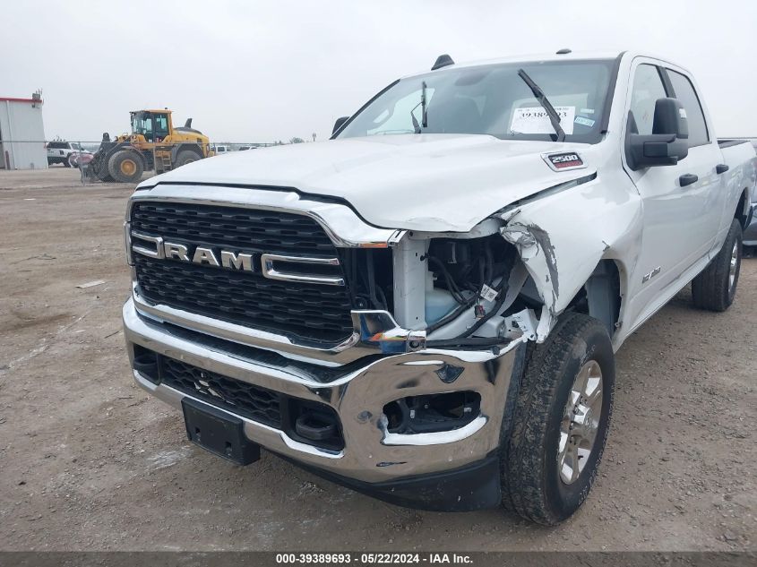 2023 Ram 2500 Big Horn 4X4 6'4 Box VIN: 3C6UR5DJ6PG576390 Lot: 39389693