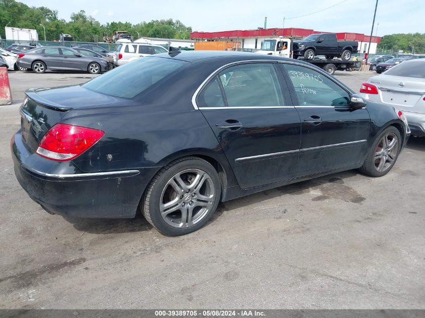 2005 Acura Rl 3.5 VIN: JH4KB16525C005345 Lot: 39389705