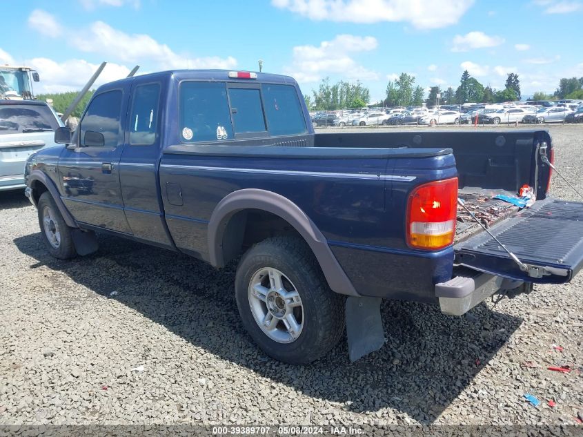 1997 Ford Ranger Splash/Stx/Xl/Xlt VIN: 1FTCR15U8VPB12967 Lot: 39389707