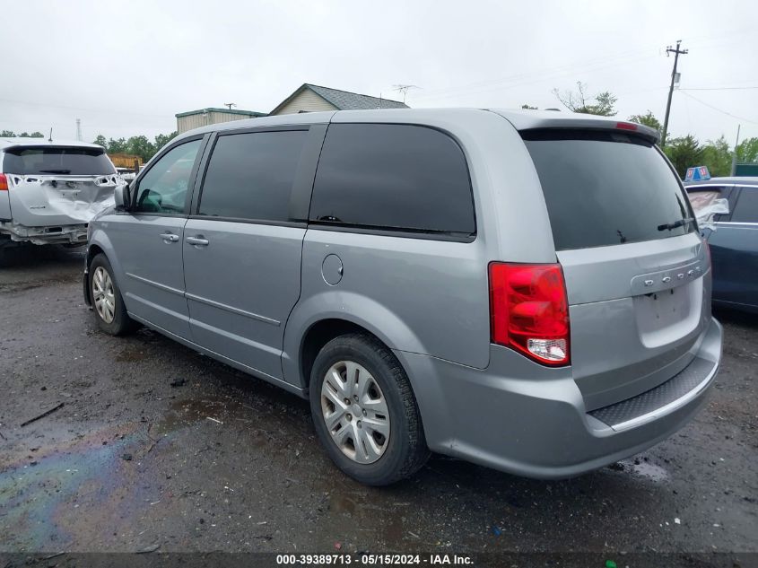 2017 Dodge Grand Caravan Se Plus VIN: 2C4RDGBG2HR631574 Lot: 39389713