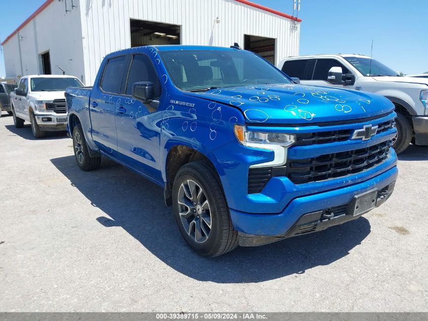 2022 Chevrolet Silverado 1500 4Wd Short Bed Rst VIN: 1GCUDEED8NZ591745 Lot: 39389715