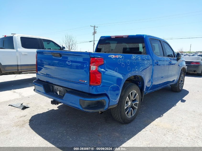 2022 Chevrolet Silverado 1500 4Wd Short Bed Rst VIN: 1GCUDEED8NZ591745 Lot: 39389715