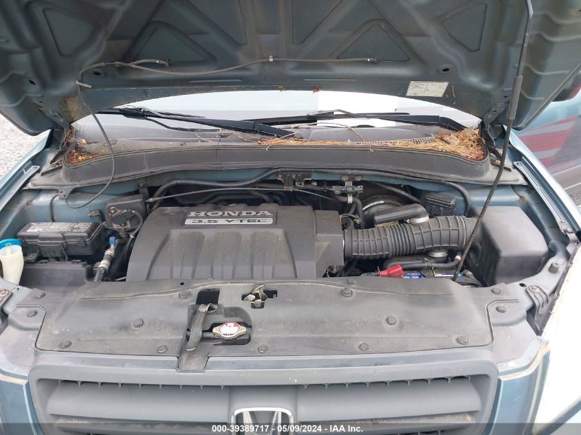 2005 Honda Pilot Lx VIN: 2HKYF18165H564797 Lot: 39389717