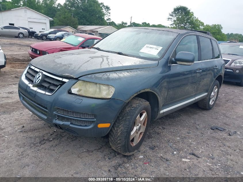 2005 Volkswagen Touareg V6 VIN: WVGZG77L85D071759 Lot: 39389716