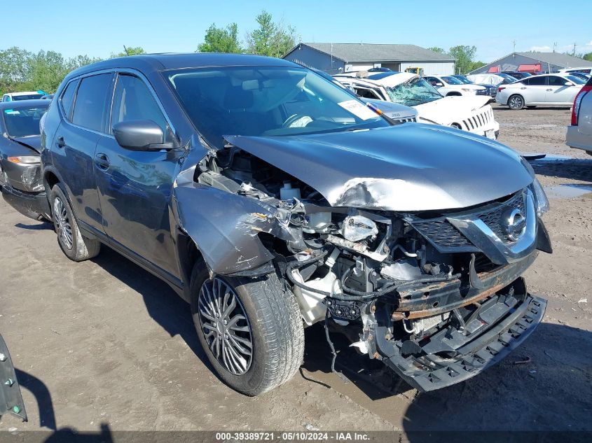 2016 Nissan Rogue S/Sl/Sv VIN: KNMAT2MV0GP721773 Lot: 39389721