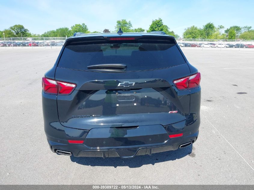 2021 Chevrolet Blazer Awd Rs VIN: 3GNKBKRS1MS530521 Lot: 39389722